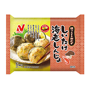 冷凍 ほっとするおかず しいたけ海老しんじょ 発売 ニチレイフーズ 日本食糧新聞電子版