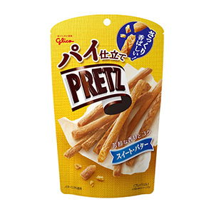 パイ仕立てプリッツ スイート バター 発売 江崎グリコ 日本食糧新聞電子版