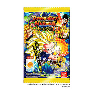 玩具菓子「ドラゴンボールヒーローズカードグミ13」発売