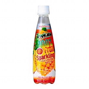 100％フルーツスパークリング パインアップル＆マンゴー」発売（キリン