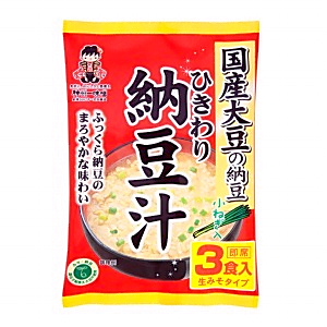 神州一味噌 ひきわり納豆汁 発売 宮坂醸造 日本食糧新聞電子版