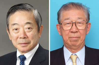 古川紘一氏（左）と山口義弘氏