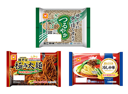 全国麺類特集：生麺・冷凍麺メーカー＝東洋水産（チルド）　「つるやか」販売強化