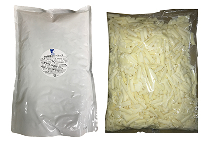 大洋産業：（右）PBミックスチーズ900g、（左）PB特選カレーソース3kg