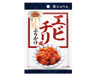 ふりかけ・お茶漬け特集：にんべん＝エビチリ風・担々麺風が計画以上の好発進