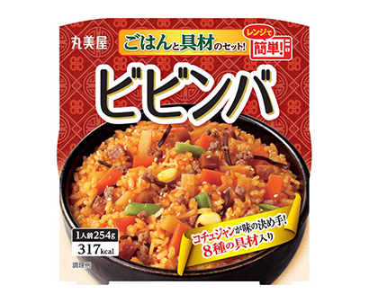 包装米飯特集：丸美屋食品工業　売れ筋「ビビンバ」全国へ　7年連続2桁成長