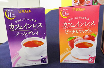 伸長する「カフェインレス」製品