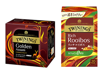 紅茶特集：トワイニング・ジャパン　「リッチ　ルイボス」で新飲用提案