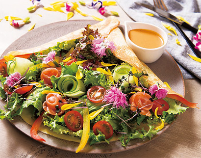 スマホでパシャパシャ撮られる料理 食べる花束 が美し過ぎる 日本食糧新聞電子版