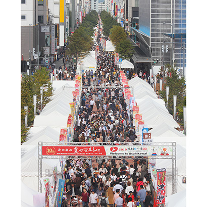 今年第10回目を迎えた北北海道の一大食イベント「北の恵み　食べマルシェ」。期間中104万人が訪れた