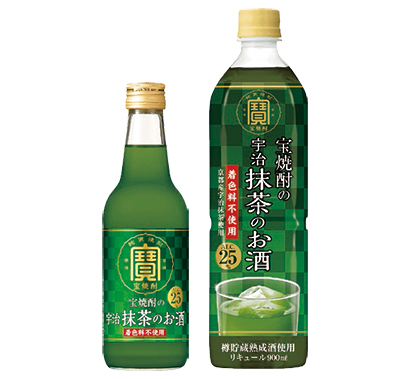 寶 宝焼酎の宇治抹茶のお酒 900ml