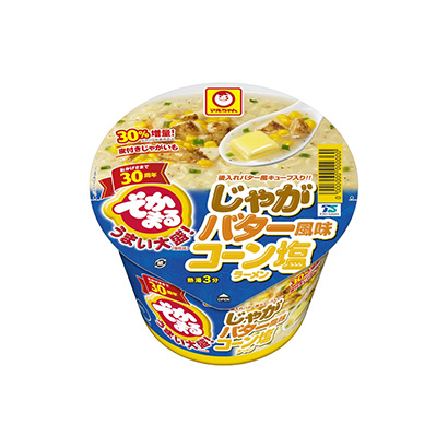 マルちゃん でかまる じゃがバター風味コーン塩ラーメン 発売 東洋水産 日本食糧新聞電子版