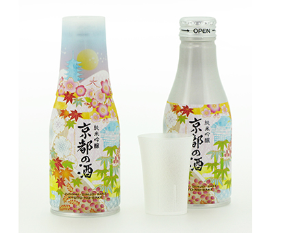 京都酒販／大和製罐「純米吟醸　京都の酒」