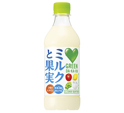 サントリー食品 グリーン ダカラ ミルクと果実 発売 心と体にやさしい 日本食糧新聞電子版
