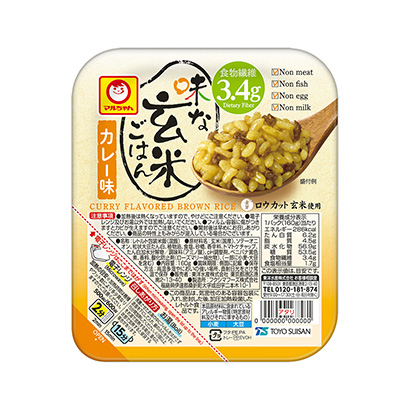マルちゃん 味な玄米ごはん カレー味 発売 東洋水産 日本食糧新聞電子版