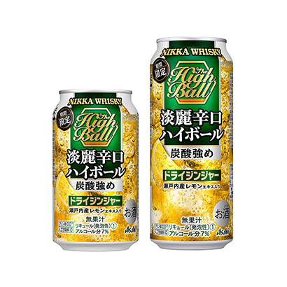 ニッカ 淡麗辛口ハイボール ドライジンジャー 発売 アサヒビール 日本食糧新聞電子版