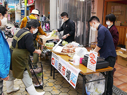 新型コロナ 岡山フードサービス 青空市場で地域還元 コロナ逆手に挑む 日本食糧新聞電子版