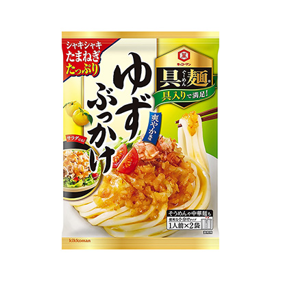 全国麺類特集：関東めんつゆ＝キッコーマン食品　「具麺」で夏市場けん引