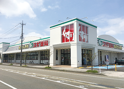 1月23日に開店した金沢市内の旗艦店「石川県庁前店」