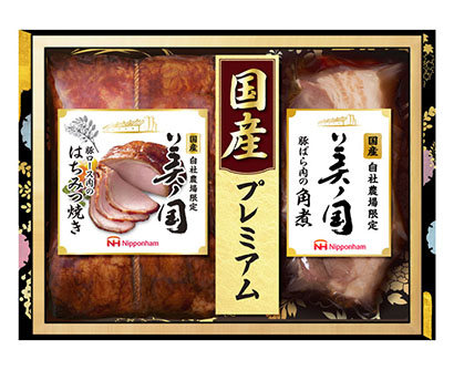 豚ばら肉の角煮・豚ロース肉のはちみつ焼き