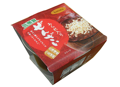 田中製餡の北海道産小豆を使った低糖質あられぜんざい