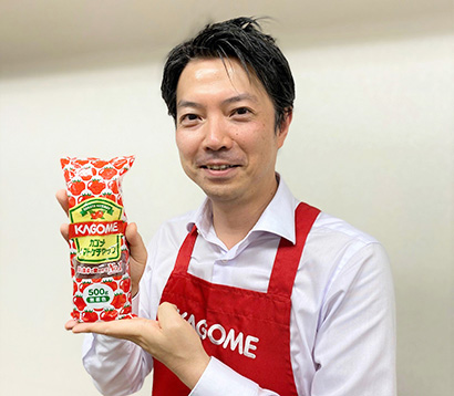 カゴメマーケティング本部の西村晋介食品企画部長、さらなる内食増に安定供給を尽くす