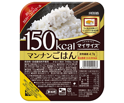 包装米飯特集：大塚食品　健康志向高まり伸長　「マンナンごはん」など好調推移