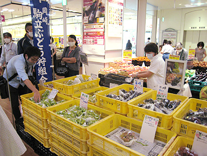 東海・北陸・静岡流通特集：イオンリテール東海カンパニー　地元産ブドウ販売拡大…