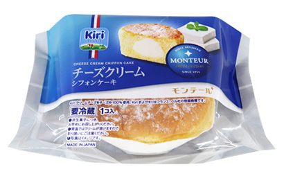 モンテール キリ とコラボスイーツ チーズクリーム シフォンケーキ 発売 日本食糧新聞電子版