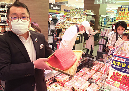 「おいしさと鮮度がローカルスーパーの生き残る道」と小木曽正社長