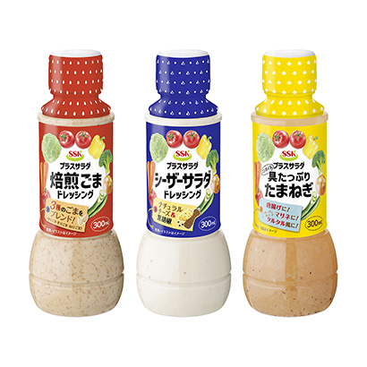 Sskプラスサラダ 焙煎ごまドレッシング 発売 エスエスケイフーズ 日本食糧新聞電子版