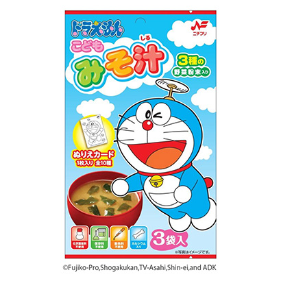 ドラえもん みそ汁 発売 ニチフリ食品 日本食糧新聞電子版