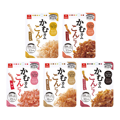 かむカムこんにゃく ホタテ味 発売 アスザックフーズ 日本食糧新聞電子版