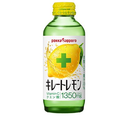 野菜・果実飲料特集：ポッカサッポロフード＆ビバレッジ　「キレートレモン」発売…