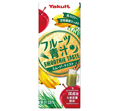 野菜・果実飲料特集：ヤクルト本社　「フルーツ青汁」伸長　スムージーテイスト好…
