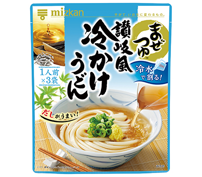 まぜつゆ讃岐風冷かけうどん