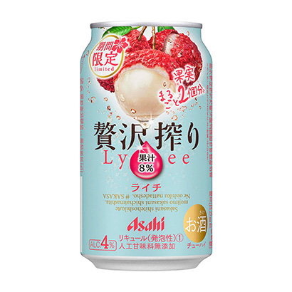 アサヒ贅沢搾り 期間限定ライチ 発売 アサヒビール 日本食糧新聞電子版