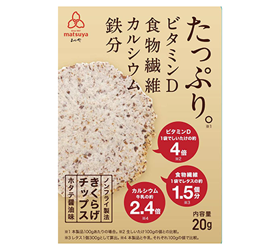 まつや 健康チップス第2弾 きくらげチップス 発売 日本食糧新聞電子版