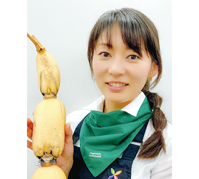 たべぷろライター　野菜ソムリエプロ　管理栄養士　小島香住さん