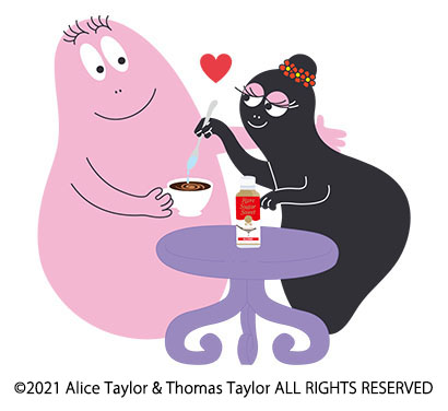 松谷化学工業株式会社　「バーバパパ」とタイアップ　(C)2021 Alice Taylor & Thomas Taylor ALL RIGHTS RESERVED