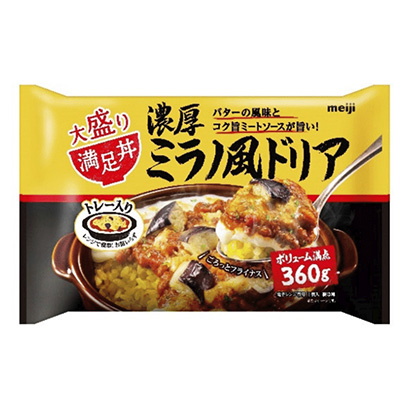 冷凍 満足丼 濃厚ミラノ風ドリア 発売 明治 日本食糧新聞電子版