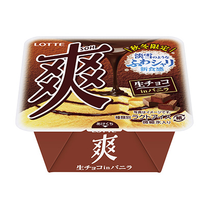 爽 生チョコinバニラ 発売 ロッテ 日本食糧新聞電子版