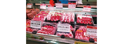 伊勢丹立川店で行われた羊肉販売では来店客1人当たり1万円程度購入