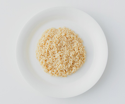 新素材となる大豆主原料のコメ粒状食品「ダイズライス」