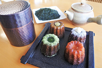 枚方の老舗茶屋「多田製茶」、明治初期の創業以来初めてのコラボでカヌレ発売