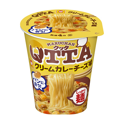 「MARUCHAN QTTA クリームカレーチーズ味」発売（東洋水産）