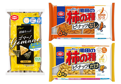 米菓特集：亀田製菓　糖質オフ米菓に挑戦　「柿の種」で企画展開継続