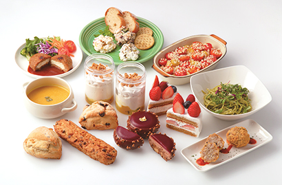 「デリプランツ」使用メニューはパンや菓子、惣菜、冷食など多彩
