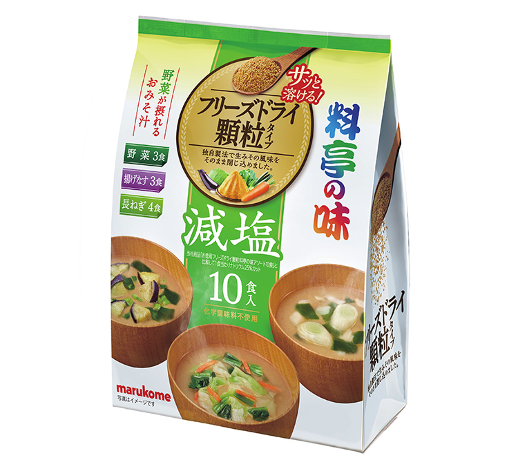 即席味噌汁特集：マルコメ 「FD顆粒」を新定番へ - 日本食糧新聞電子版