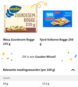 栄養価を簡単チェック、食品スーパーのアプリがオランダで浸透